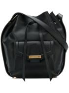 Visone Small Abbey Handbag - Black