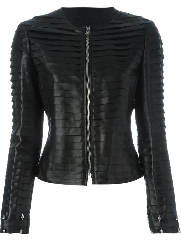 Philipp Plein 'element' Biker Jacket