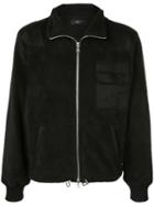 Amiri Relaxed-fit Zip-up Jacket - Black