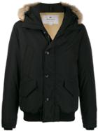 Woolrich Hooded Parka Jacket - Black