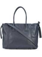Fabiana Filippi Tote Bag With Drawstring Sides - Blue