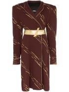 Montana X Montana Hooded Midi-dress - Brown