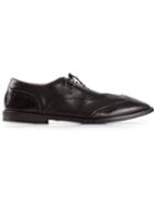 Marsèll Brogue Detail Derby Shoes, Men's, Size: 40, Black, Leather