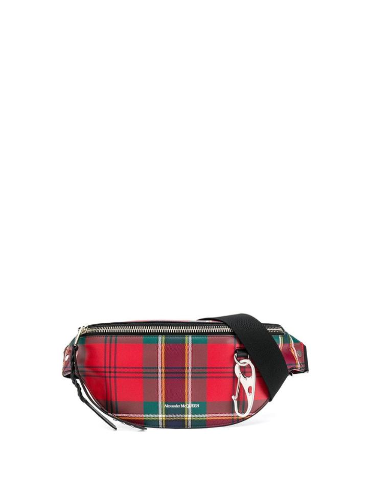Alexander Mcqueen Harness Belt Bag - Red