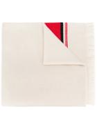 Pringle Of Scotland Blanked Fringed Scarf - Nude & Neutrals