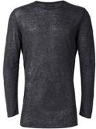Diesel Round Neck Long Sleeve T-shirt