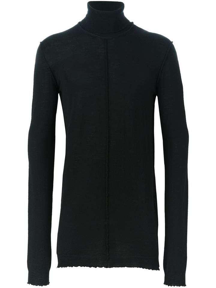 Damir Doma 'kazan' Jumper, Men's, Size: Xl, Black, Virgin Wool