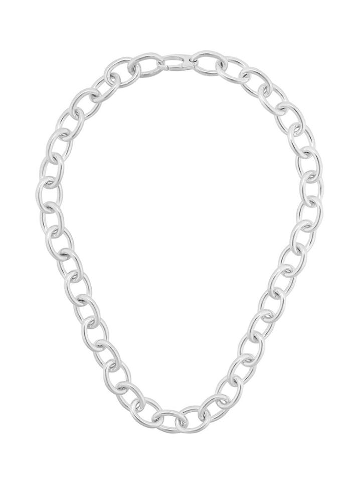 Isabel Lennse Chunky Chain Necklace - Silver