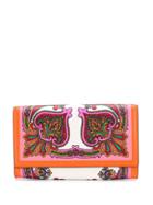 Etro Paisley Print Bi-fold Wallet - Pink