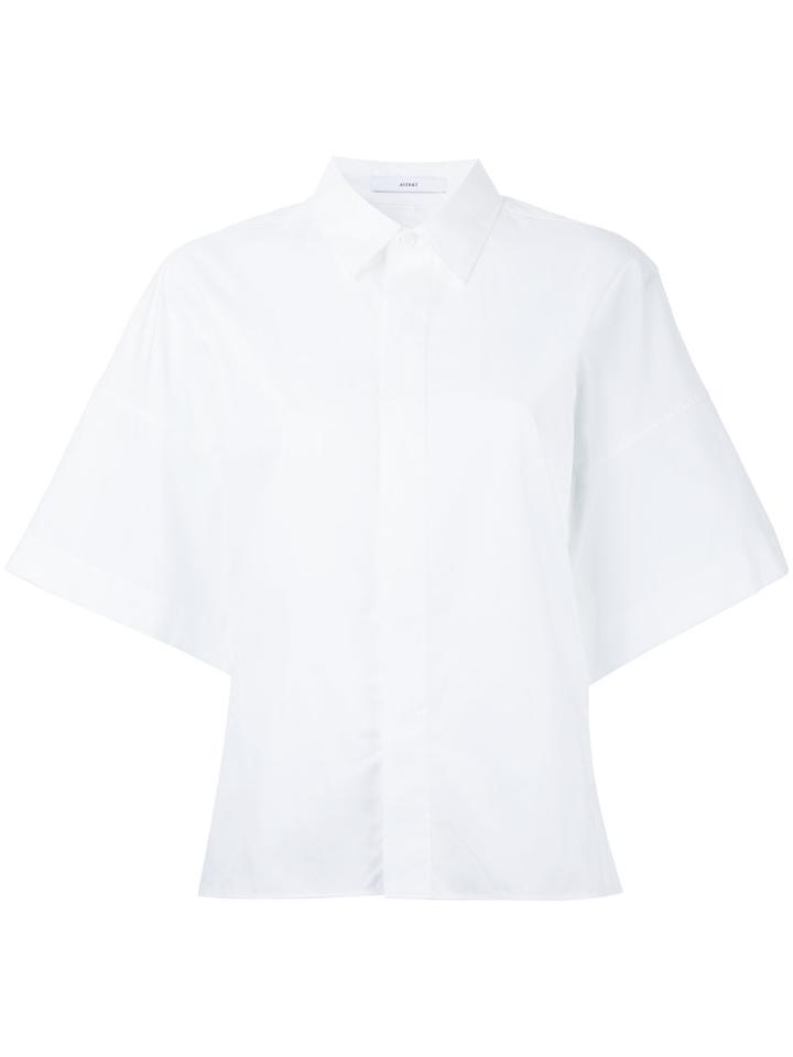Astraet - Shortsleeved Shirt - Women - Cotton - One Size, White, Cotton