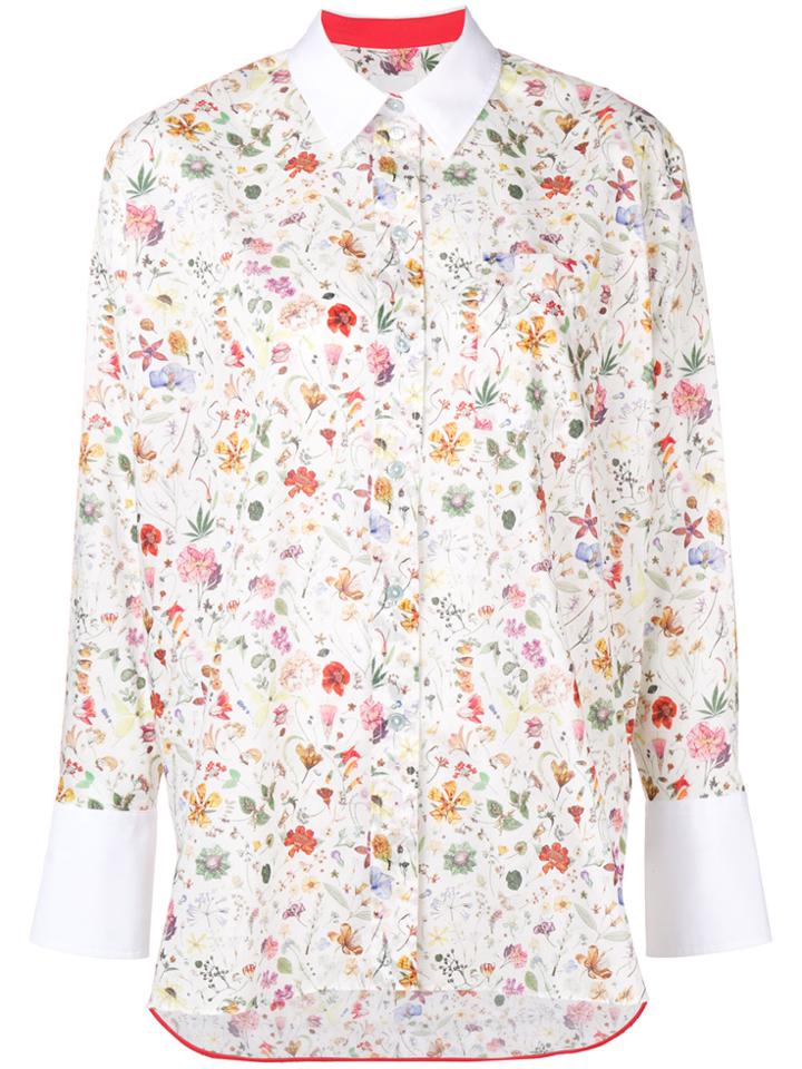 Paul Smith Liberty Print Shirt - White