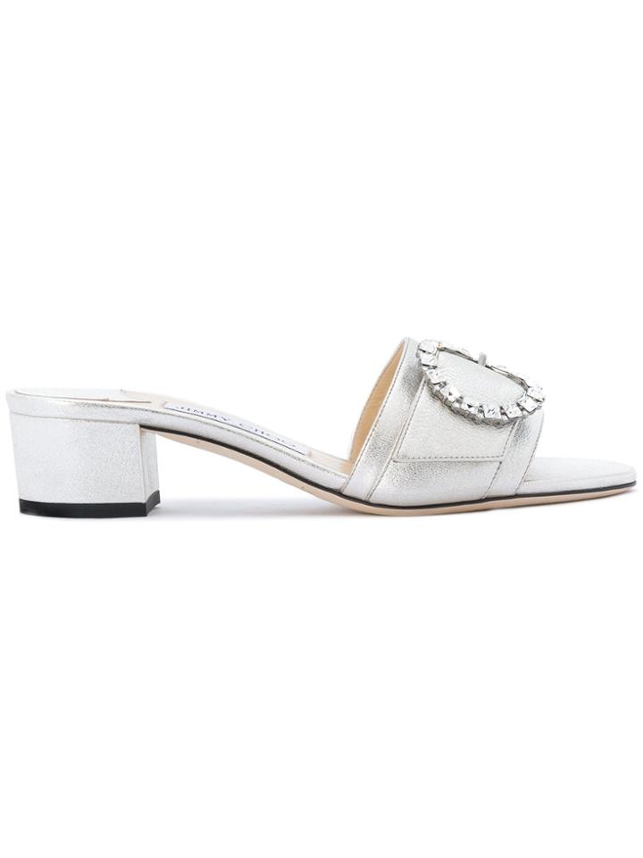 Jimmy Choo Granger Mules - Metallic