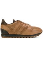 Alberto Fasciani Lace-up Breathable Sneakers - Brown