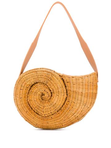 Aranaz Nautilus Shoulder Bag - Neutrals