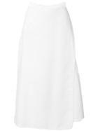 Theory Wrap A-line Skirt - White