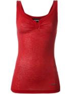 Dsquared2 Slash Neck Vest, Women's, Size: M, Red, Cotton