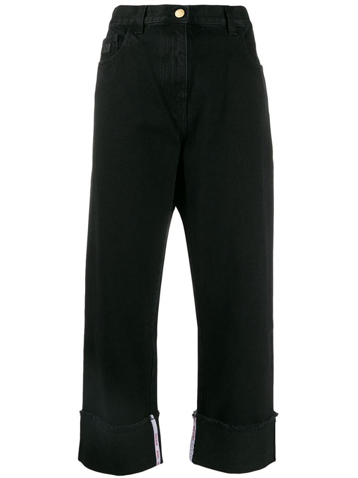 Gcds Boyfriend Jeans - Black