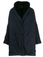 Romeo Gigli Pre-owned '1990s Oversized Coat - Blue