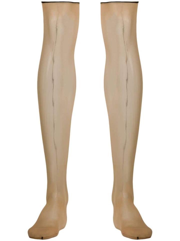 Maison Close Backseamed Stockings - Neutrals