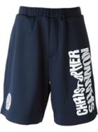 Christopher Shannon Logo Print Shorts