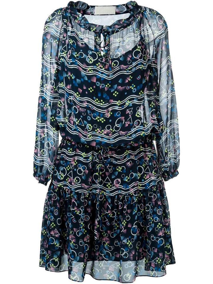 Peter Pilotto Geometric Chiffon Dress