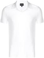 Giorgio Armani Short-sleeve Polo Top - White