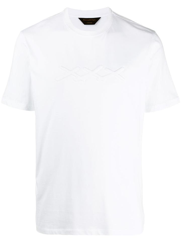 Ermenegildo Zegna Cotton Logo T-shirt - White