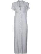 Onia Kim Shirt Dress - Grey