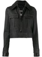 Tom Ford Cropped Zip Jacket - Black