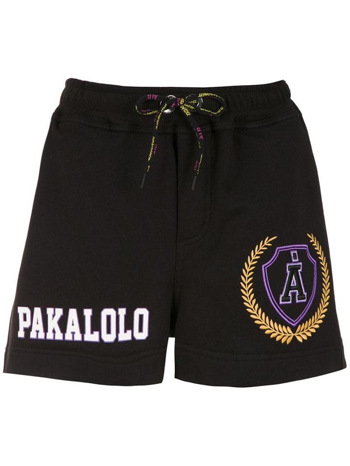 Àlg Àlg + Pakalolo Track Shorts - Black