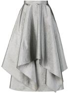 Christopher Kane Paper Glitter Layered Skirt - Grey
