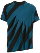 Yoshiokubo Blind Border T-shirt - Blue