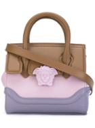Versace - Small Palazzo Empire Tote Bag - Women - Calf Leather - One Size, Women's, Pink/purple, Calf Leather