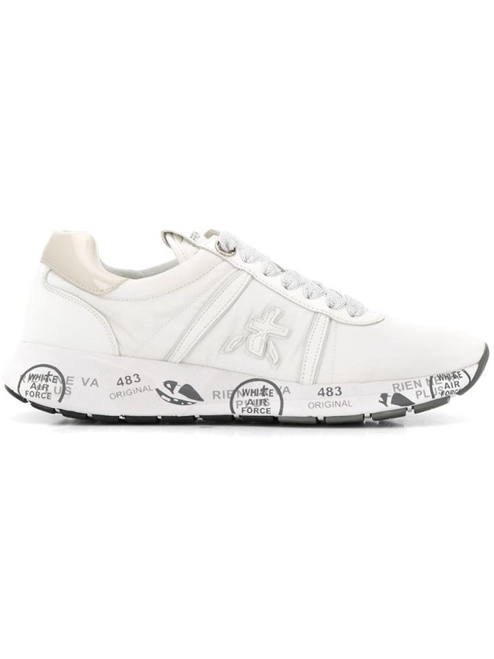 White Premiata Matthew Sneakers