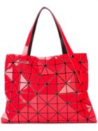 Bao Bao Issey Miyake Geometric Pattern Tote - Red