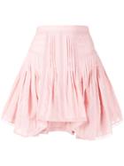 Isabel Marant Étoile Pleated Short Skirt - Pink