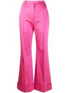 House Of Holland Flared Leg Trousers - Pink