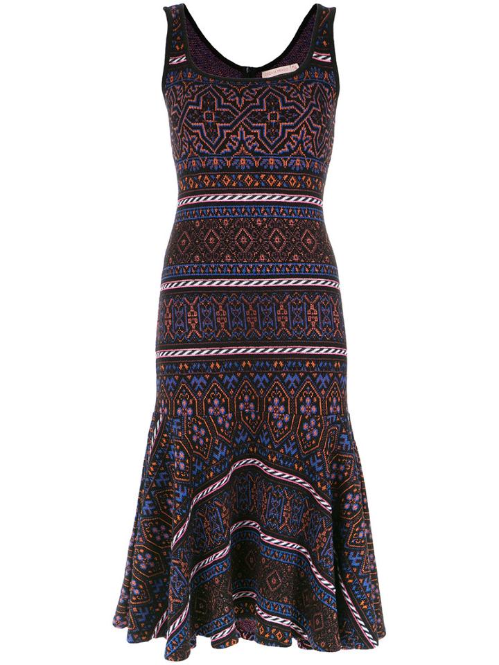 Cecilia Prado - Knit Midi Dress - Women - Acrylic/polyamide/polyester/viscose - G, Black, Acrylic/polyamide/polyester/viscose