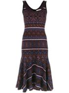 Cecilia Prado - Knit Midi Dress - Women - Acrylic/polyamide/polyester/viscose - G, Black, Acrylic/polyamide/polyester/viscose