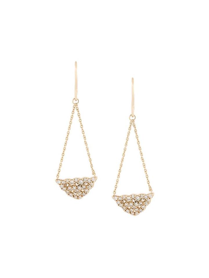 Astley Clarke 'fusion Interstellar' Diamond Drop Earrings, Women's, Metallic