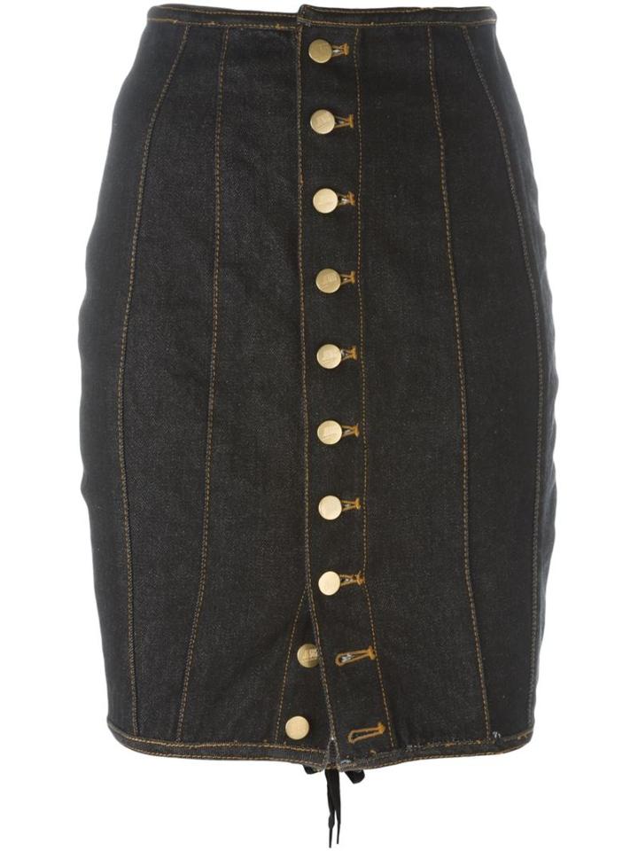 Jean Paul Gaultier Vintage Junior Gaultier Laced Pencil Skirt