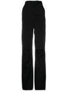 Yang Li Long Layered Trousers - Black