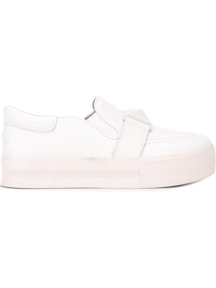 Ash Jem Sneakers, Women's, Size: 37, White, Calf Leather/leather/rubber