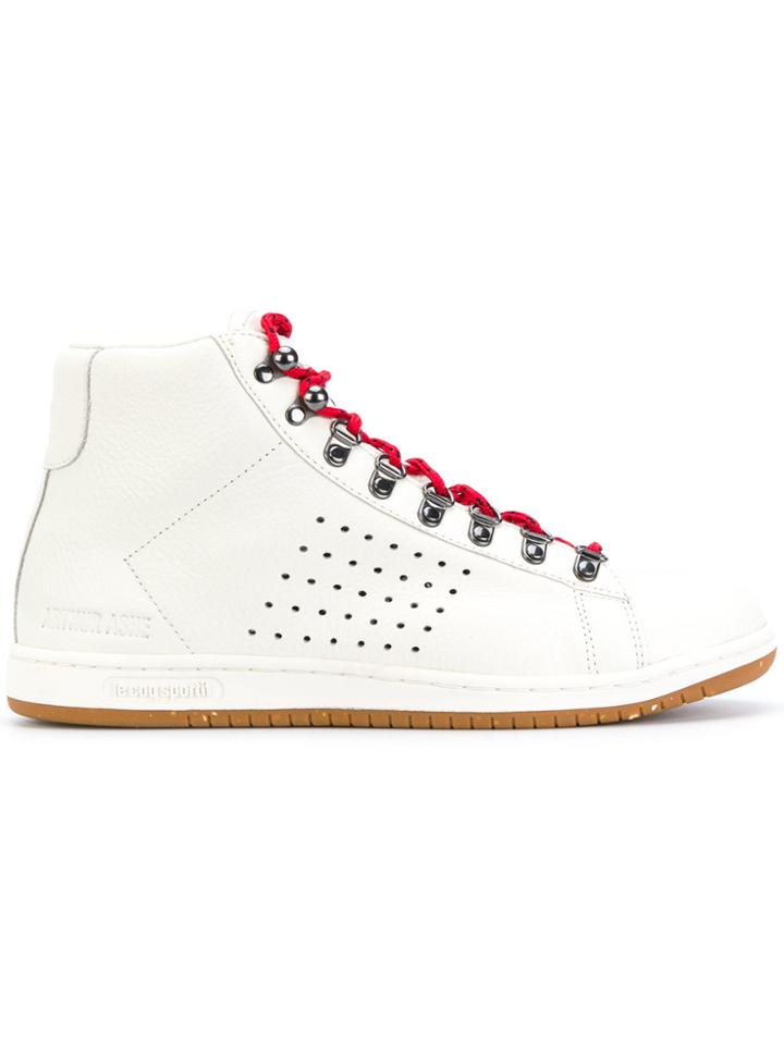 Le Coq Sportif Aa Mid Blanc Alpin Sneakers - White