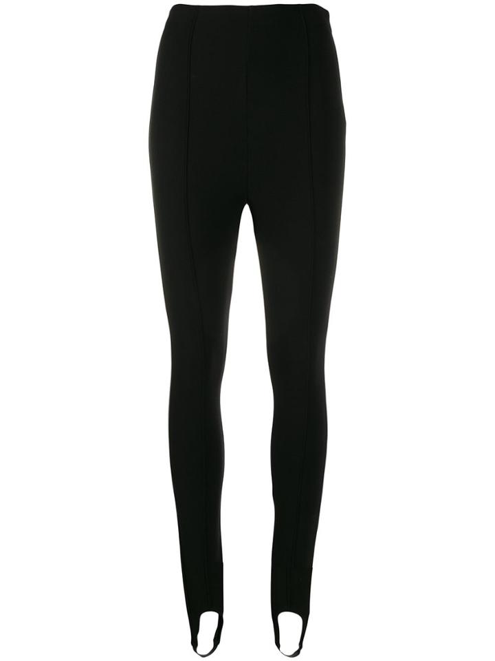 Max Mara Stirrup Leggings - Black