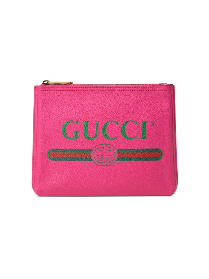 Gucci Gucci Print Portfolio - Pink & Purple
