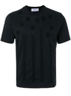 Jimi Roos Star Embroidered T-shirt, Men's, Size: Large, Black, Cotton