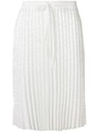 P.a.r.o.s.h. Gonna Plated Skirt - White