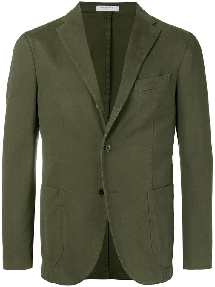 Boglioli Casual Classic Blazer - Green