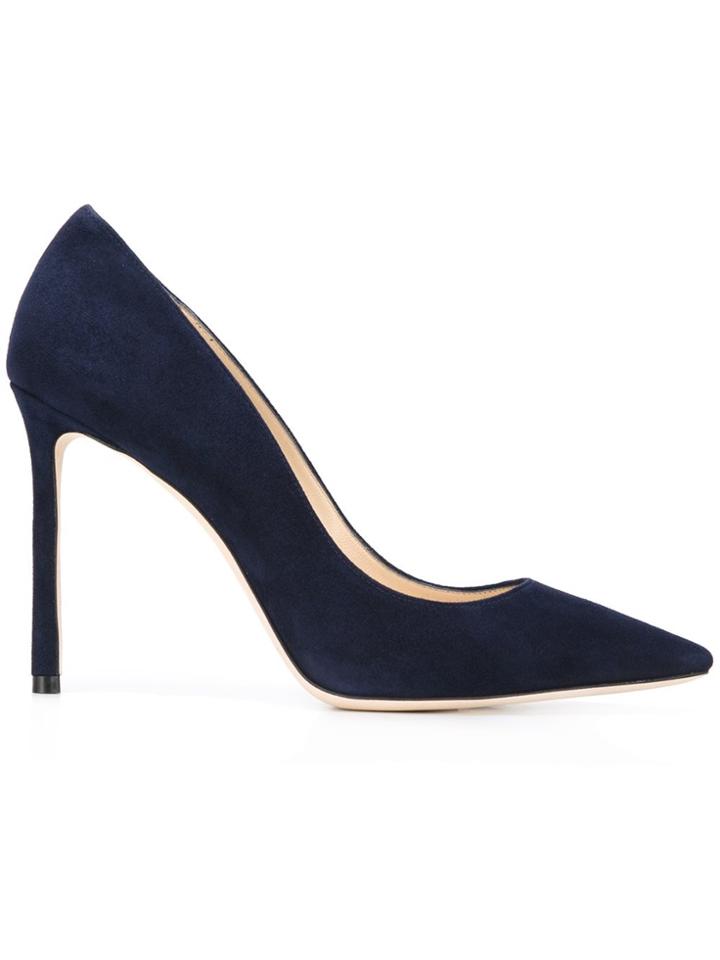 Jimmy Choo Romy 100 Pumps - Blue
